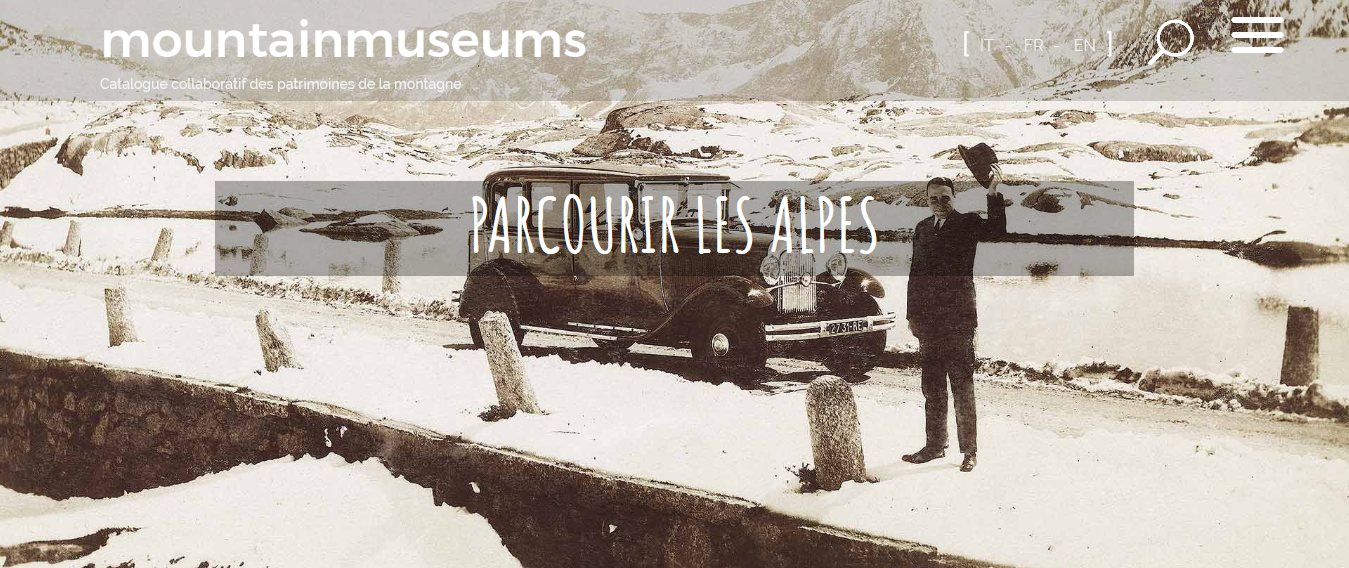 Galerie thématique "Parcourir les Alpes" sur mountainmuseums.org