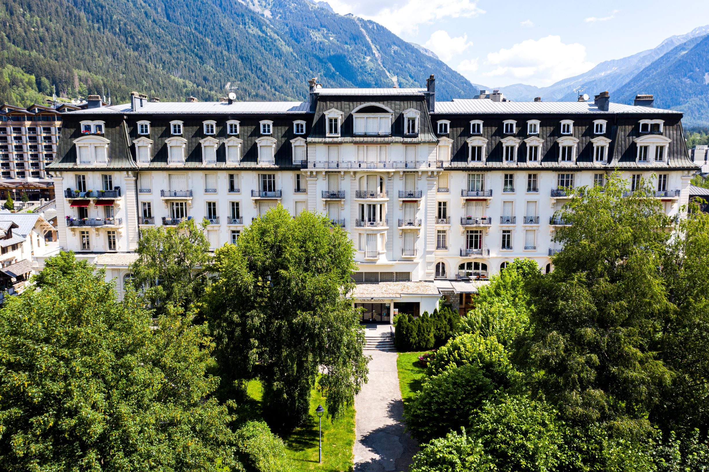 Façade du musée Alpin ©Eric Courcier