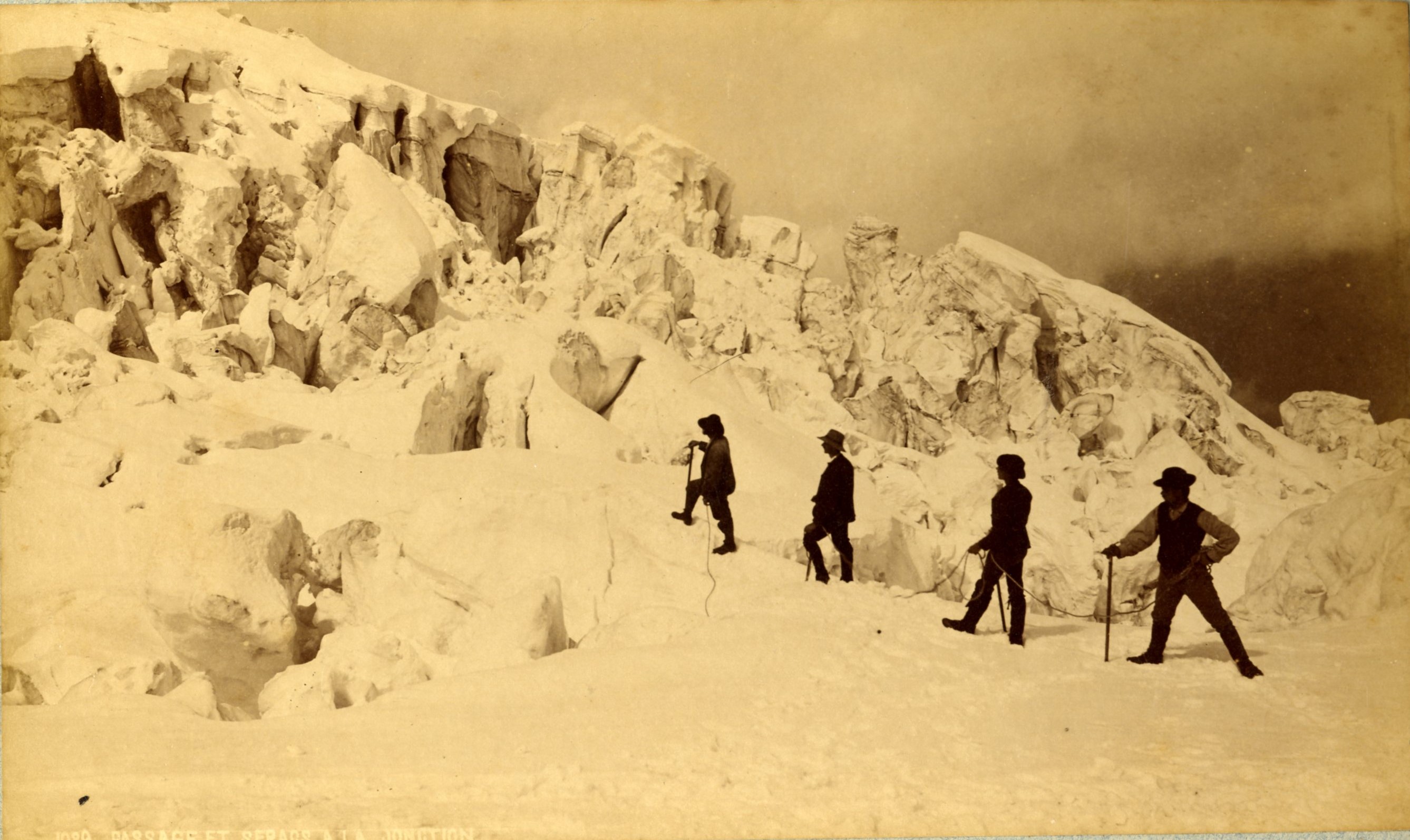 Visite guidée Chamonix terre de guides ©collection musée Alpin