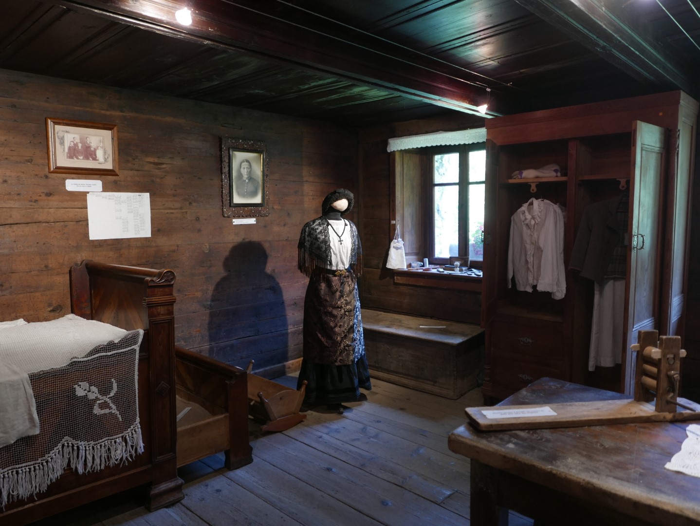 Intérieur de la Maison de Barberine à Vallorcine