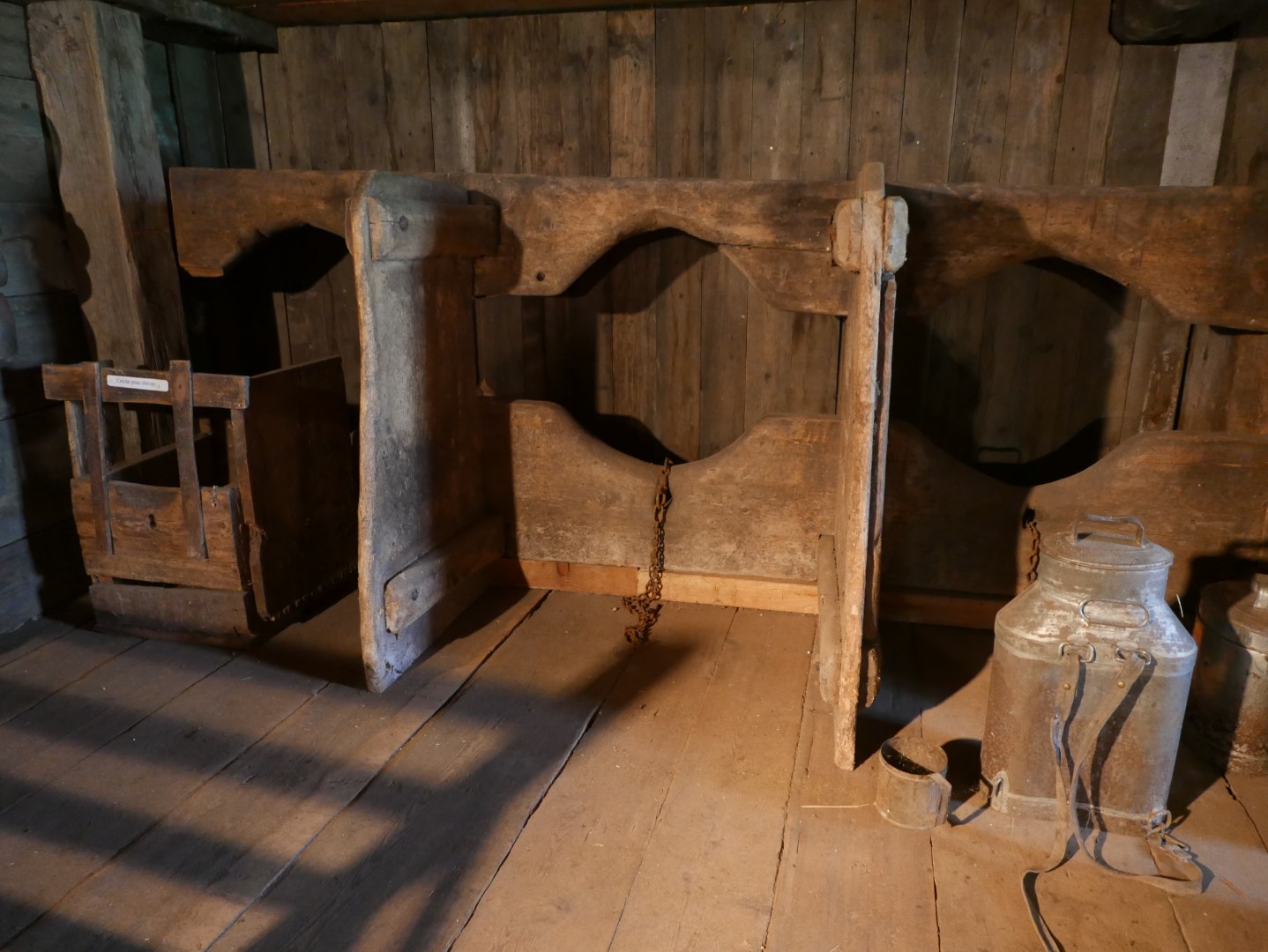 Interior of the Maison de Barberine in Vallorcine