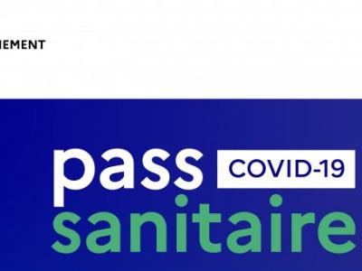 Affiche gouvernementale pass sanitaire COVID 19 Affiche gouvernementale pass sanitaire COVID 19