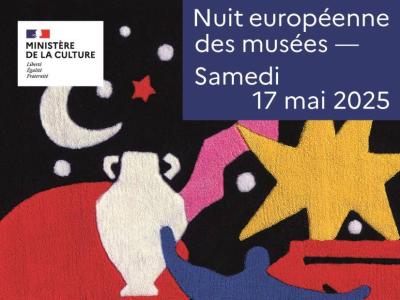 Affiche Nuit Européenne des Musées 2025 Affiche de la Nuit Européenne des Musées 2025