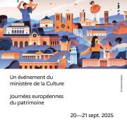 Affiche des Journées Européennes du Patrimoine 2025
