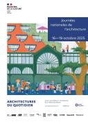 Affiche Journées Nationales de l'Architecture 2025